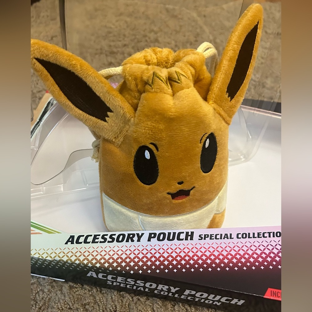 Pokemon Eevee Accessory Pouch Prismatic Evolution - from Special Collection Box
